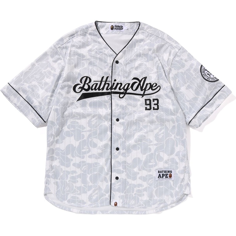 CAMO STRIPE BASEBALL SHIRT MENS