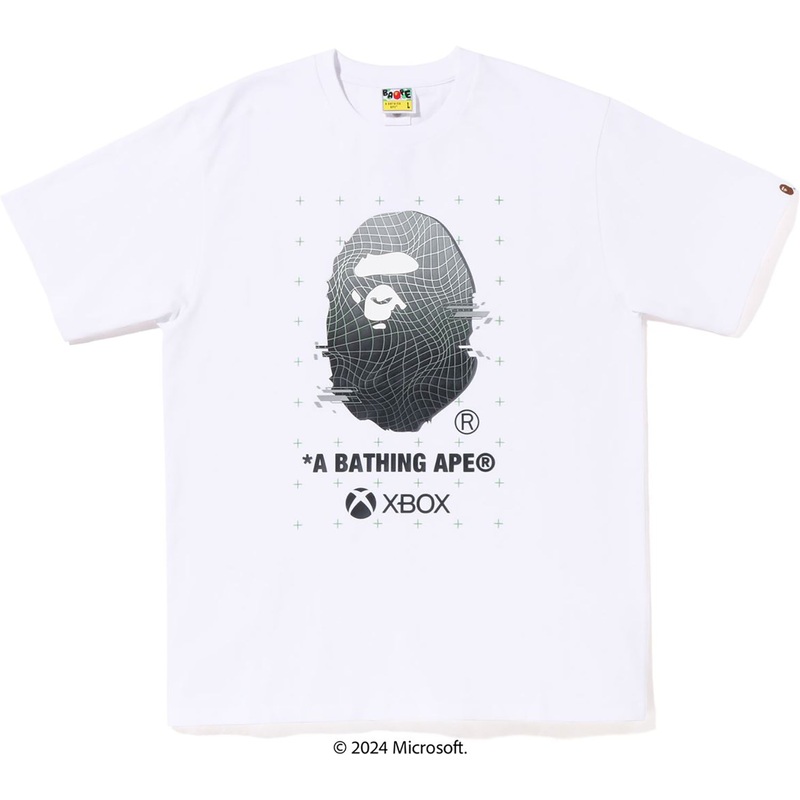 BAPE X XBOX APE HEAD TEE #2 MENS