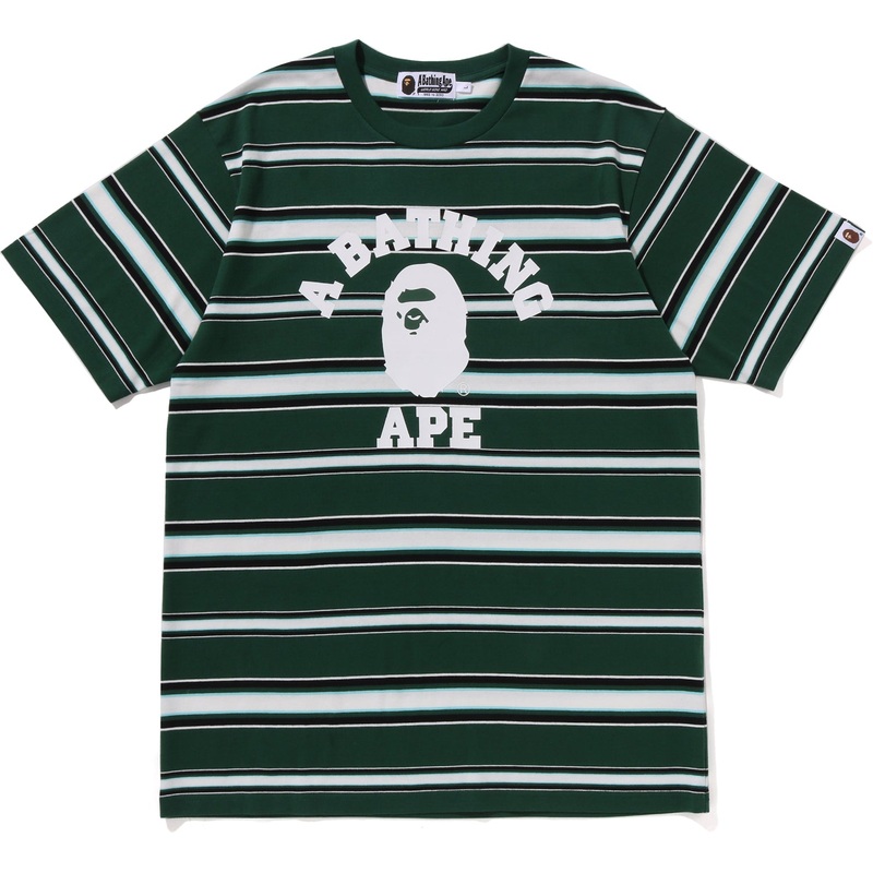 COLLEGE STRIPE TEE MENS
