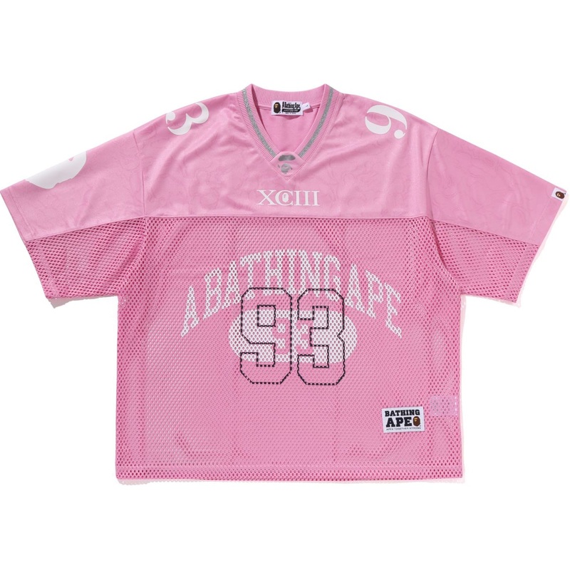 LINE CAMO MULTI LOGO RELAXED FIT FOOTBALL JERSEY MENS