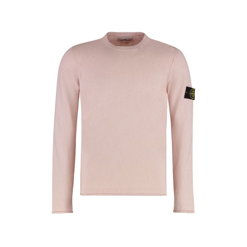 Stone Island Cotton Blend Crew-Neck Sweatshirt