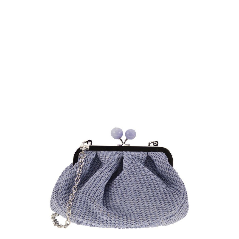 Weekend Max Mara Palmas – Raffia-Effect Pastry Bag