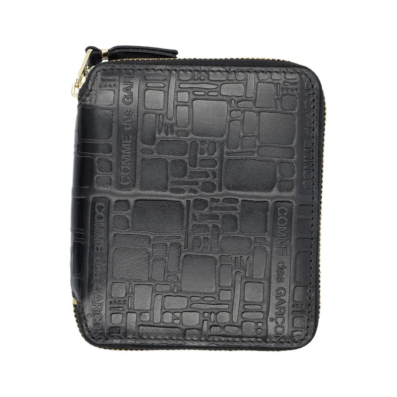Comme Des Garons Embossed Logotype Wallet