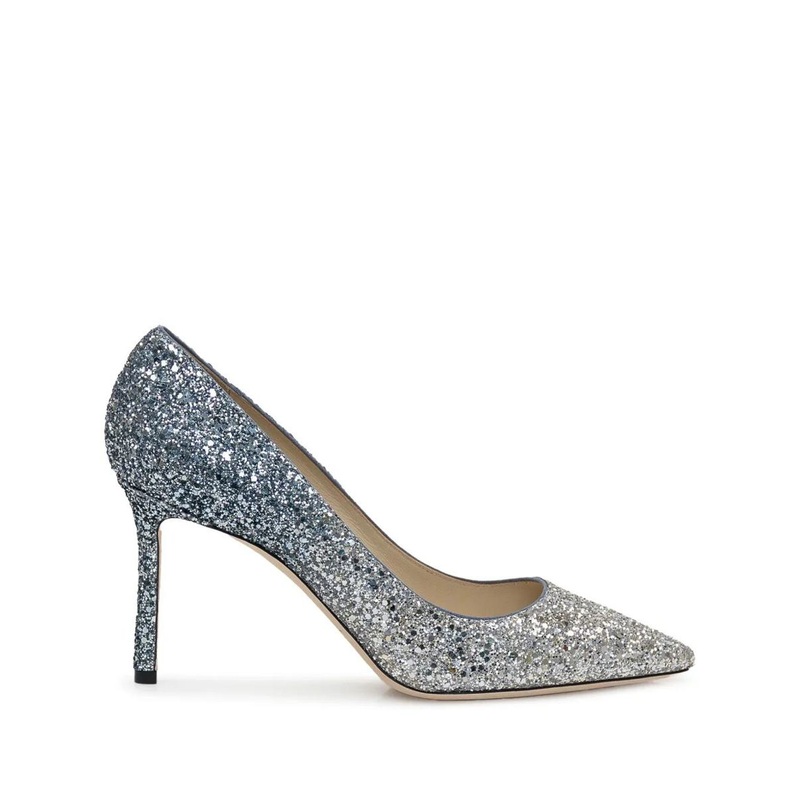 Jimmy Choo Romy Glitter Degrad Pumps 85 Shoes