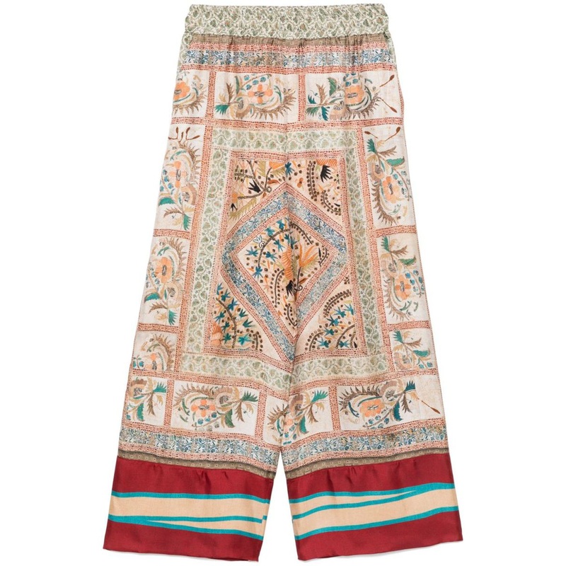 Pierre-Louis Mascia Printed Silk Trouser