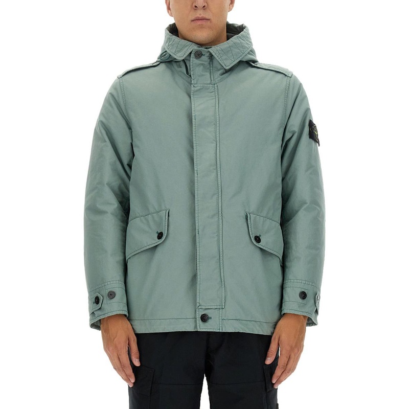 Stone Island Jacket With Logo