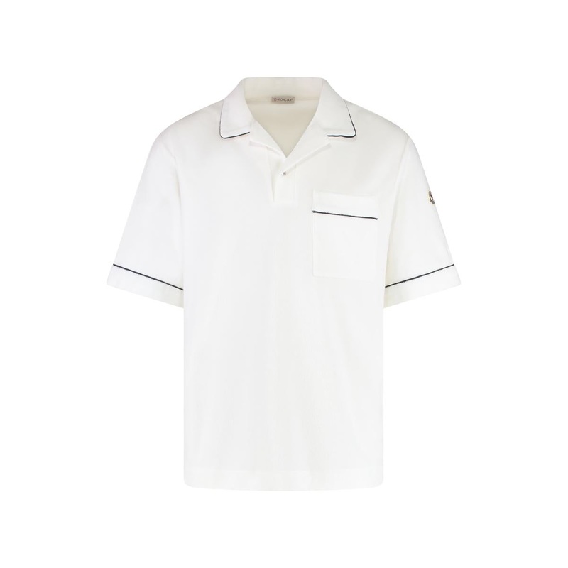Moncler Towelling Polo Shirt