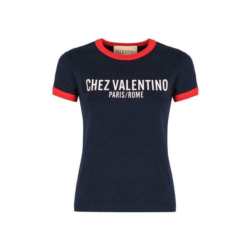 Valentino Garavani Logo Cotton T-Shirt