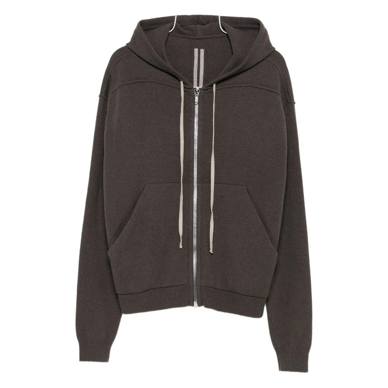 Rick Owens Zipped Hoodie Clothing