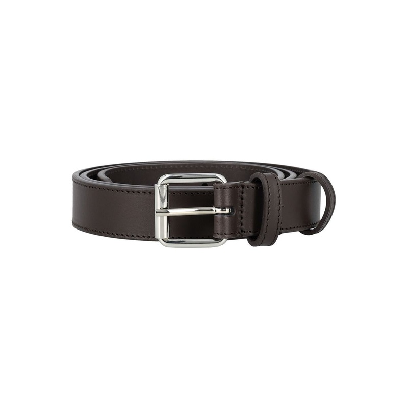 Comme Des Garons Leather Buckle Belt