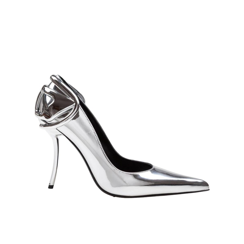 Diesel Metallic Leather Pumps