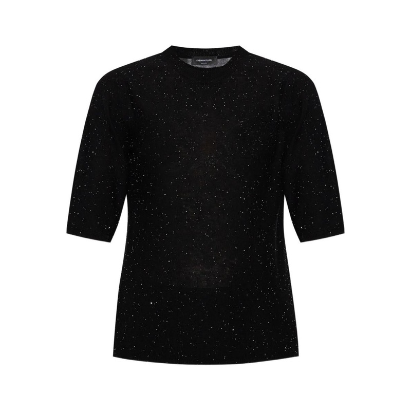 Fabiana Filippi Wool Crewneck Top