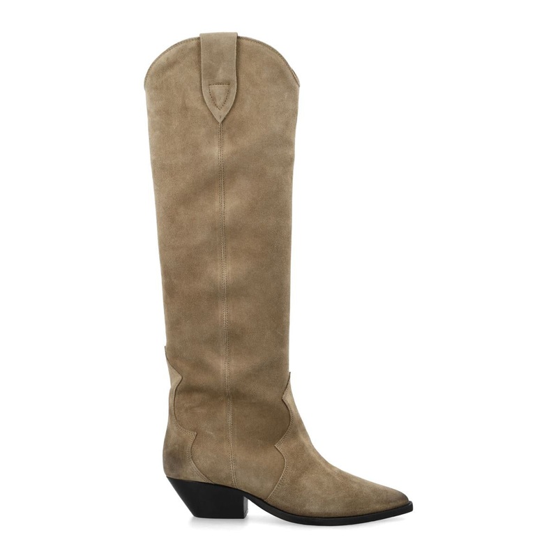 Isabel Marant Denvee Suede Cowboy Boots