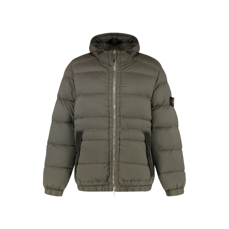 Stone Island Hooded Short Down Jacket