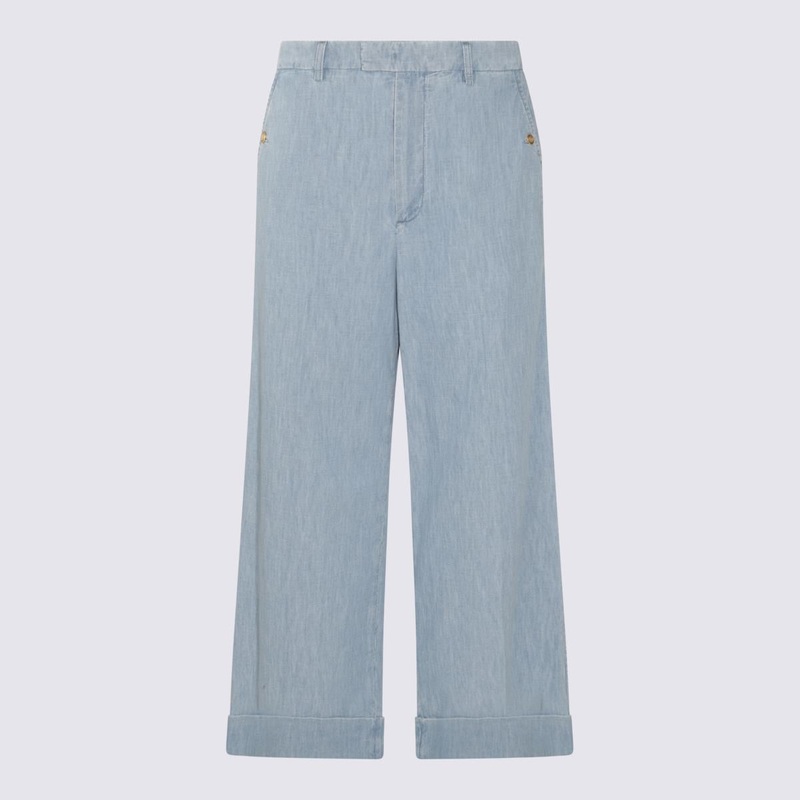 Valentino Garavani Light Blue Pants