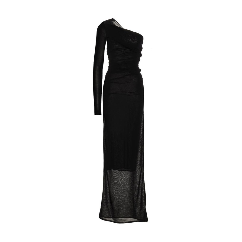 Saint Laurent Draped Long Dress