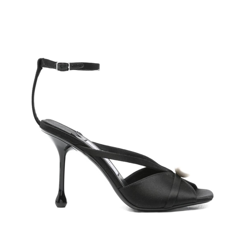 Jimmy Choo Siva 95 Satin Sandals