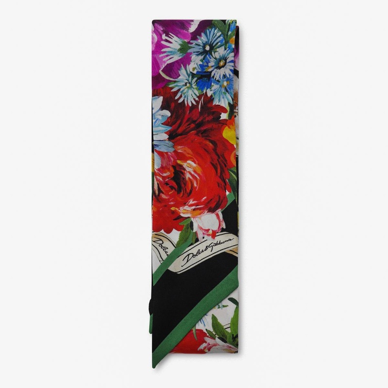 Dolce & Gabbana Multicolor Silk Scarve