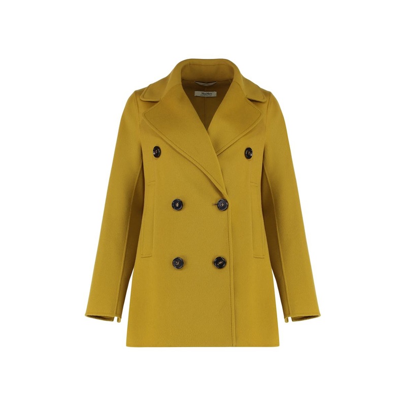‘S Max Mara Caban Virgin Wool Coat