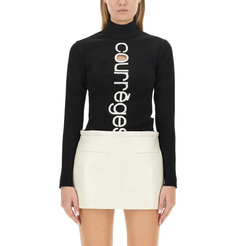 Courrges Jersey With Logo