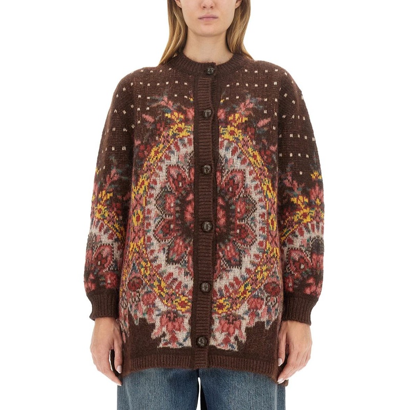 Etro Cardigan With Logo