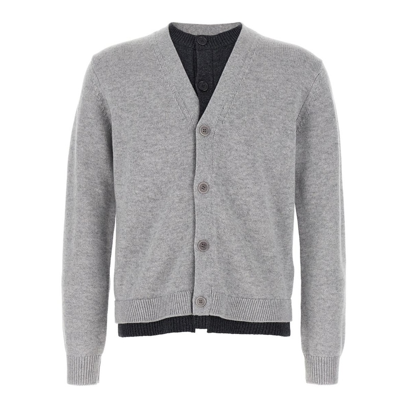 JW Anderson ‘Contrast Layered’ Cardigan