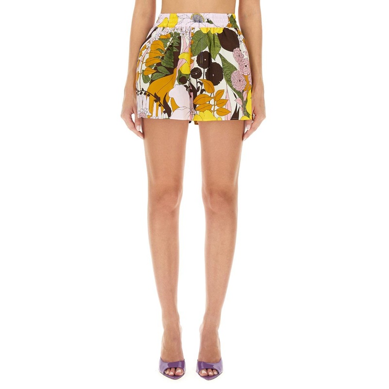 La DoubleJ Floral Print Shorts