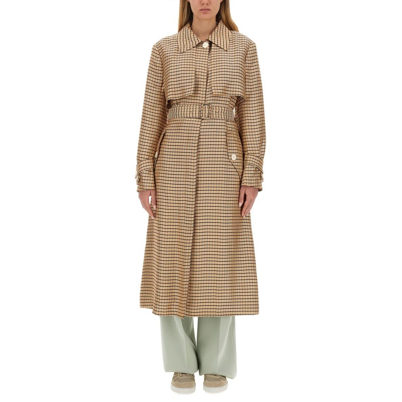 Lanvin Belted Trench Coat