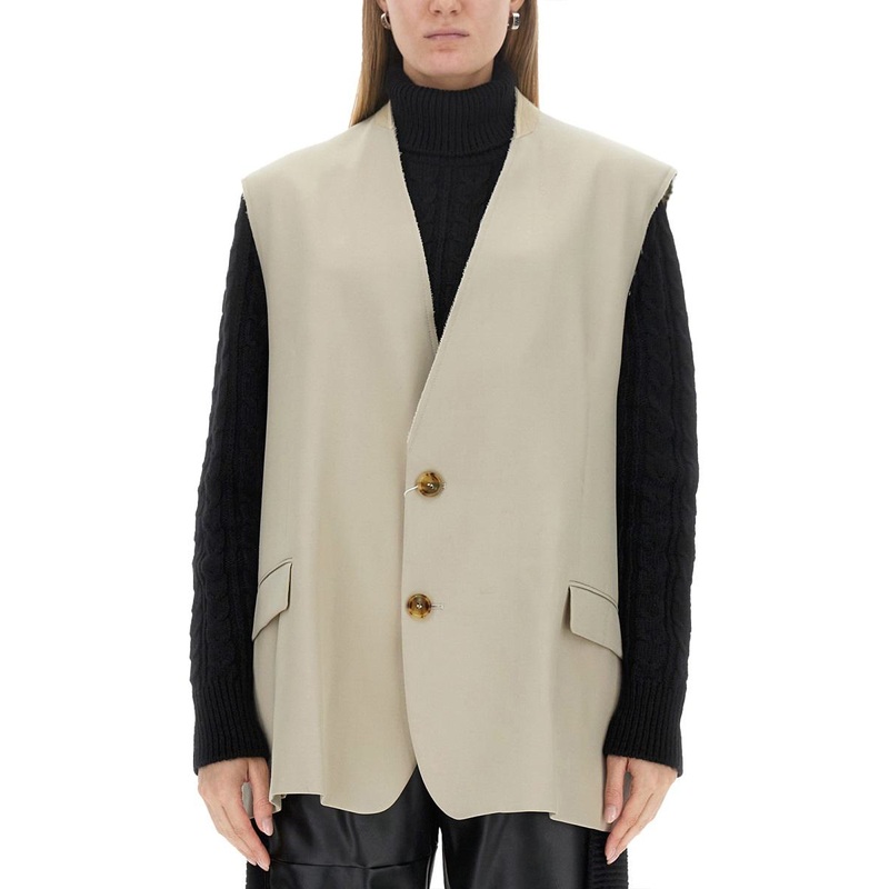 Mm6 Maison Margiela Single-Breasted Vest
