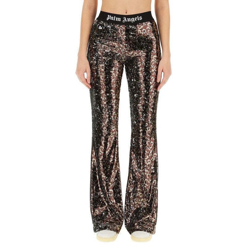 Palm Angels Flare Fit Pants
