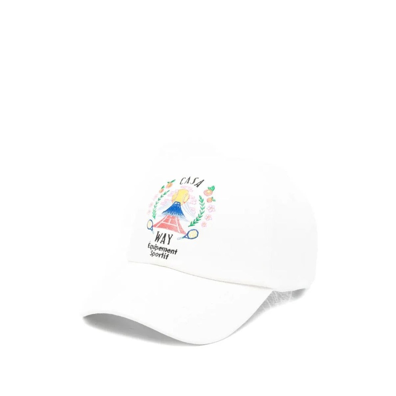 Casablanca “Home Way Mountain” Embroidered Cap Accessories