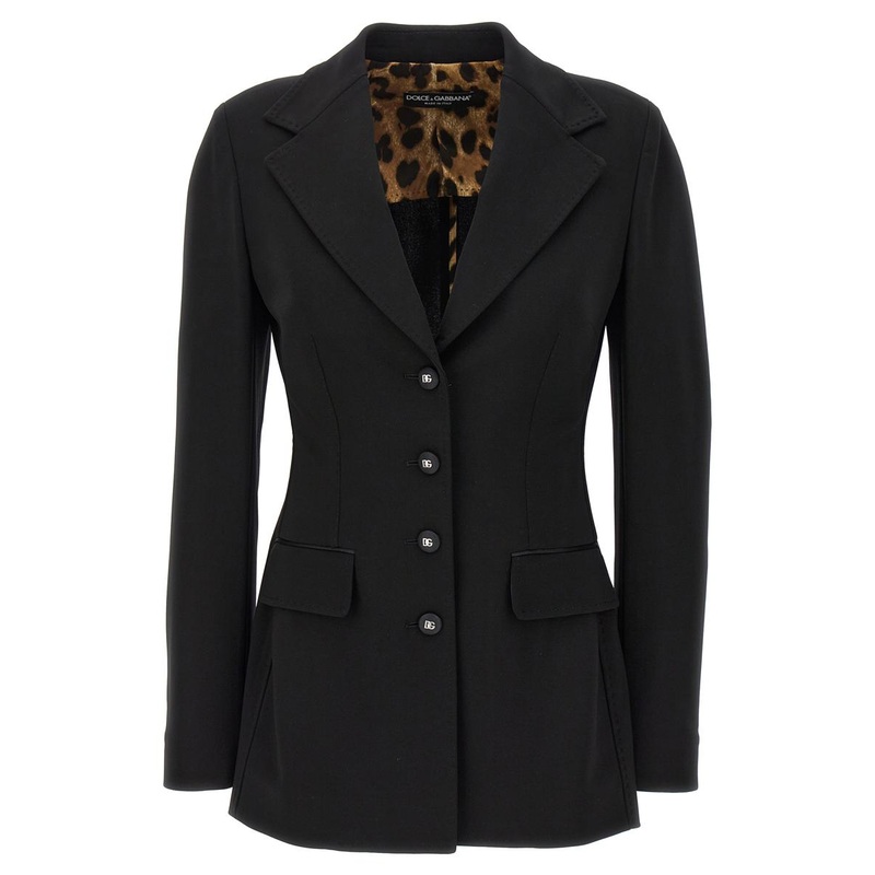 Dolce & Gabbana Single-Breasted Turlington Blazer
