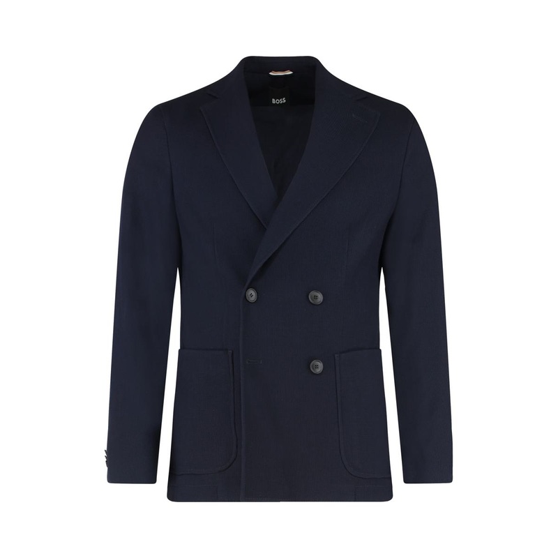 Boss Double-Breasted Wool Jacket