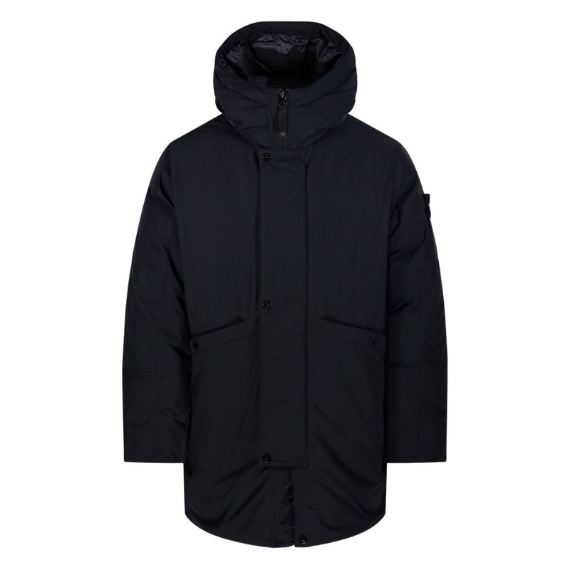 Stone Island Coats Black