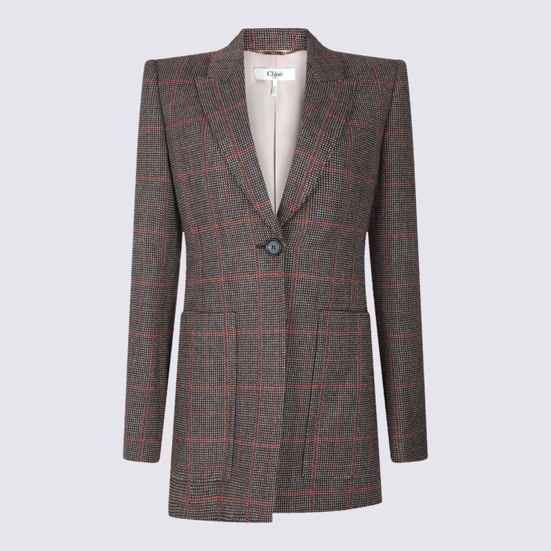 Chlo Brown Wool Blazer