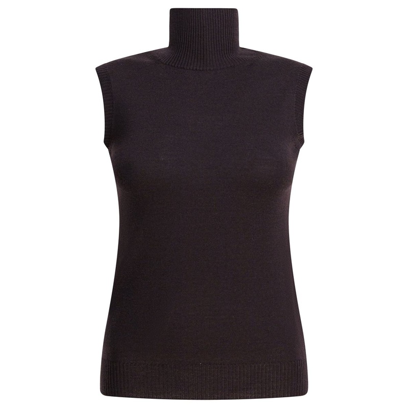 Sportmax Mock Neck Sleeveless