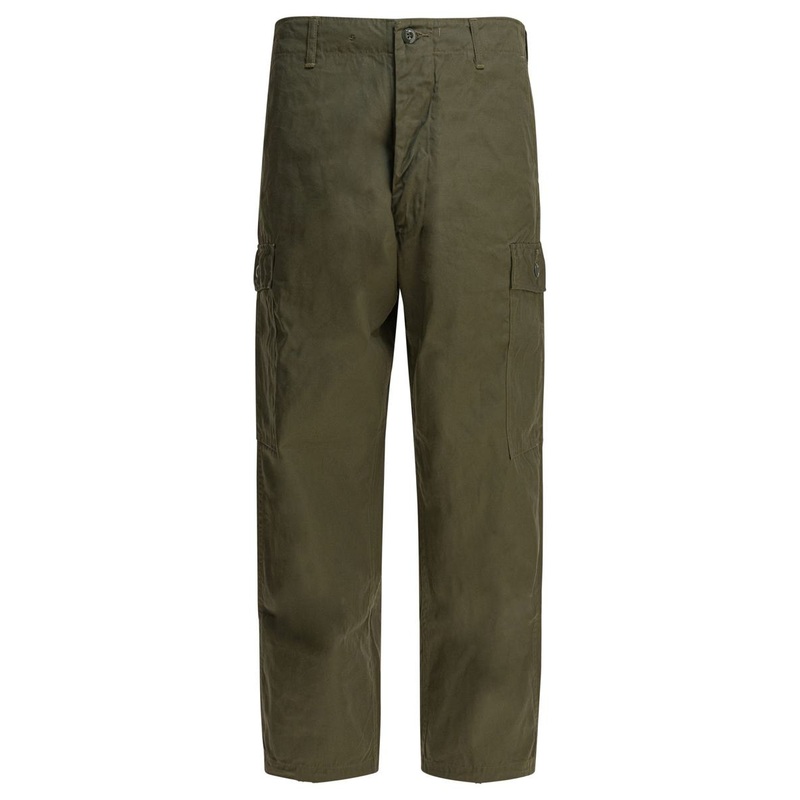 Buzz Rickson’S Cotton Poplin Cargo Pants