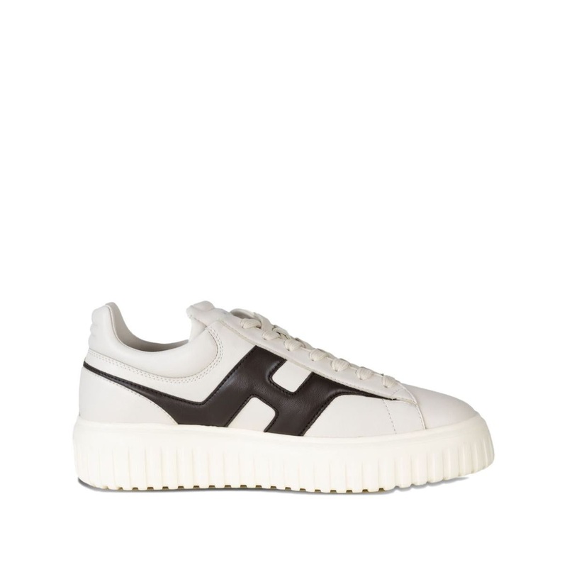 Hogan H-Stripes Leather Sneakers