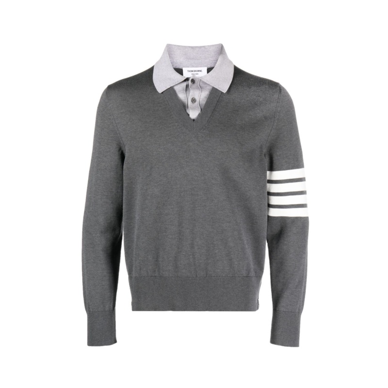 2 In 1 Jersey Stitch Polo Men