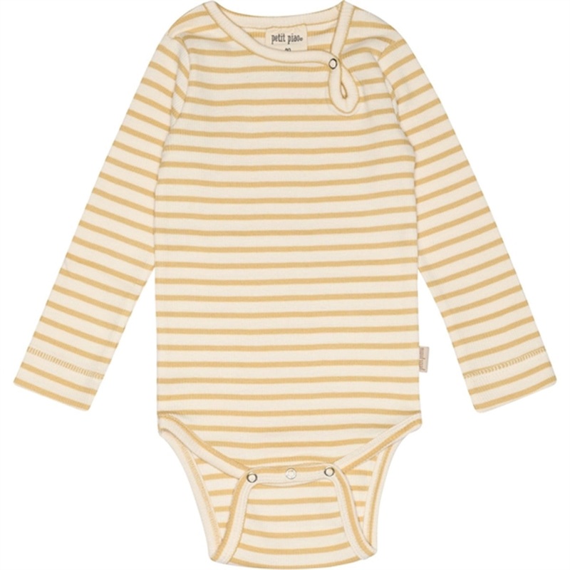 Petit Piao Yellow Corn\/Offwhite Modal Body