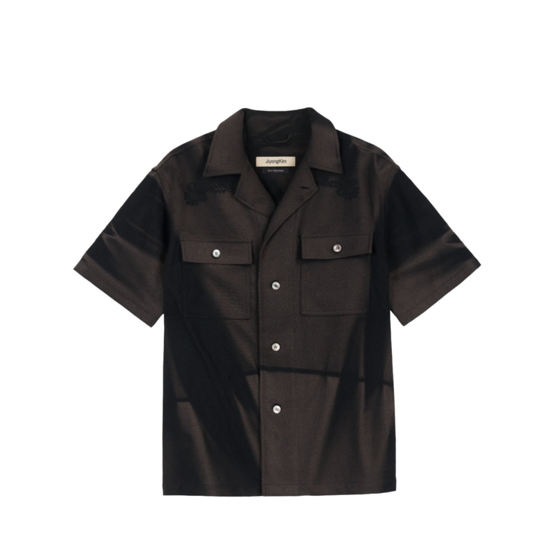 Sun Bleached Tailored Collar Shirt