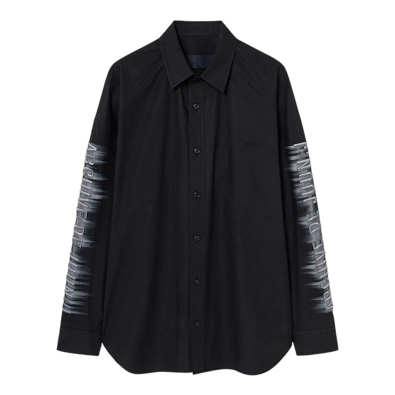 Archive Lettering Sleeve Solid Shirt