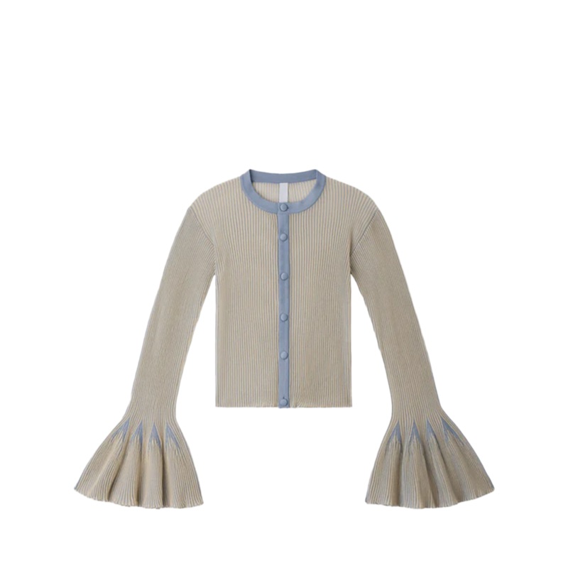 Hypha Lucent Bell Sleeve Cardigan