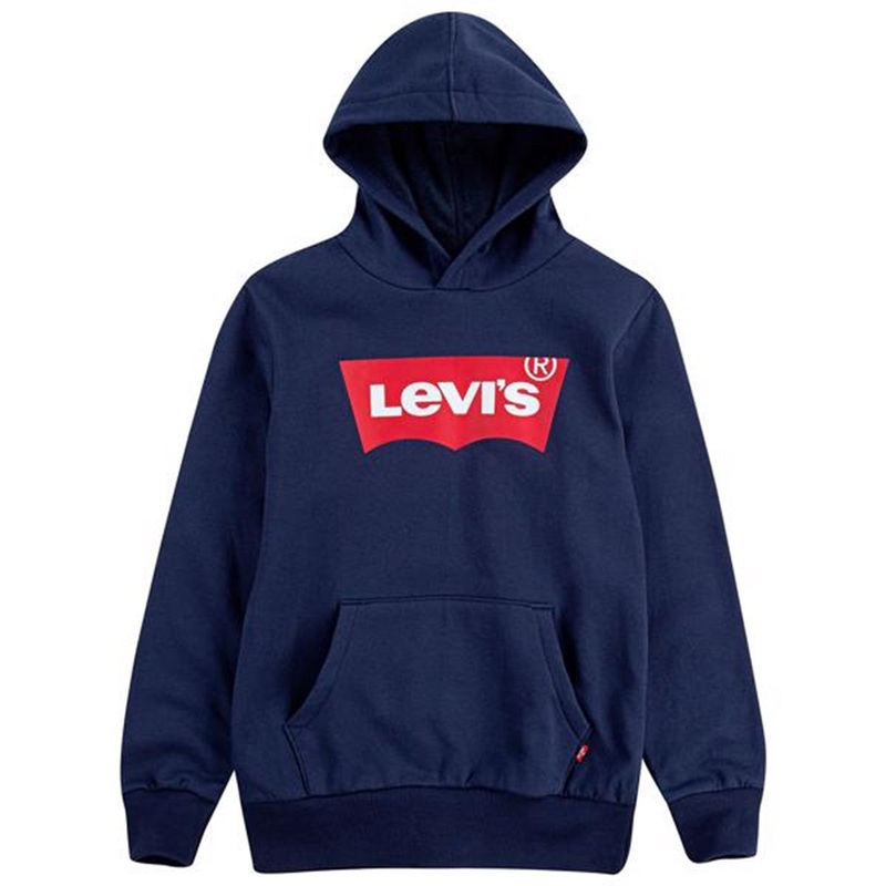 Levi’s Sweatshirt Batwing Screenprint Dress Blues