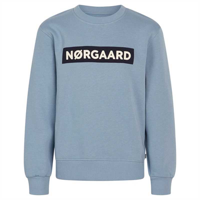 Mads Nrgaard Organic Sweat Solo Sweatshirt Faded Denim