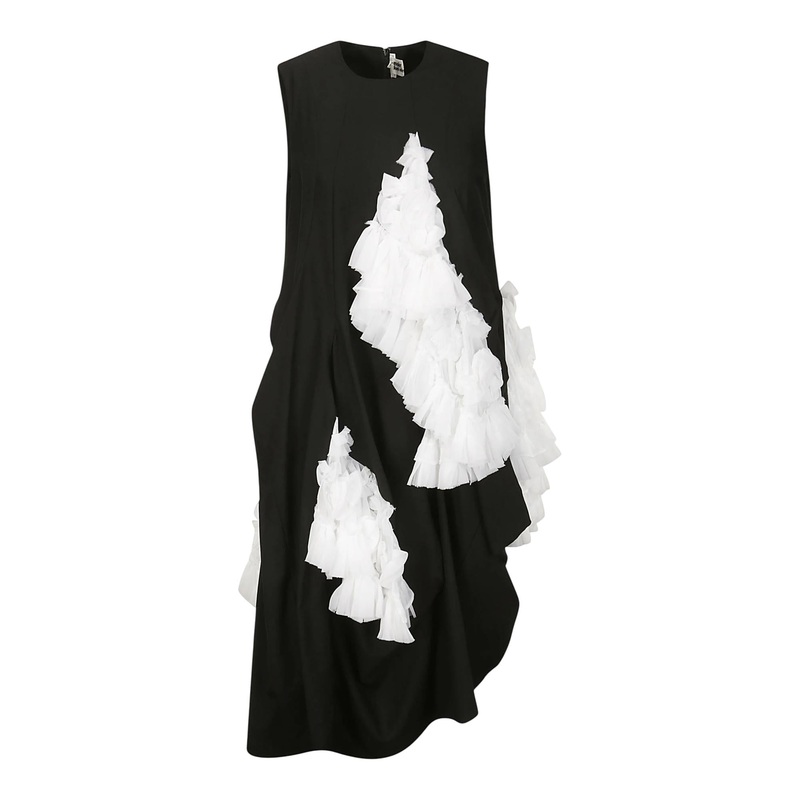 Wool Oxford Polyester George Dress