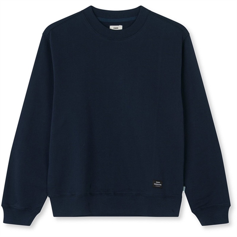 Mads Nrgaard Light Terry Solo Sweatshirt Deep Well