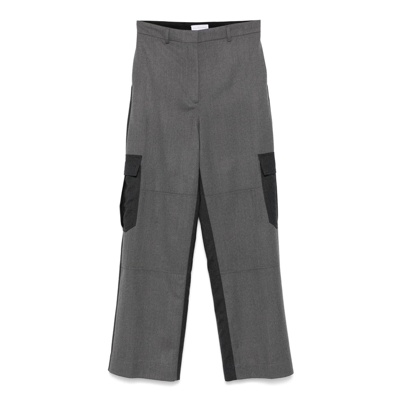 Mixed Flannel Trousers