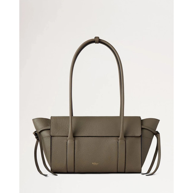 Small Soft Bayswater Linen Green Heavy Grain