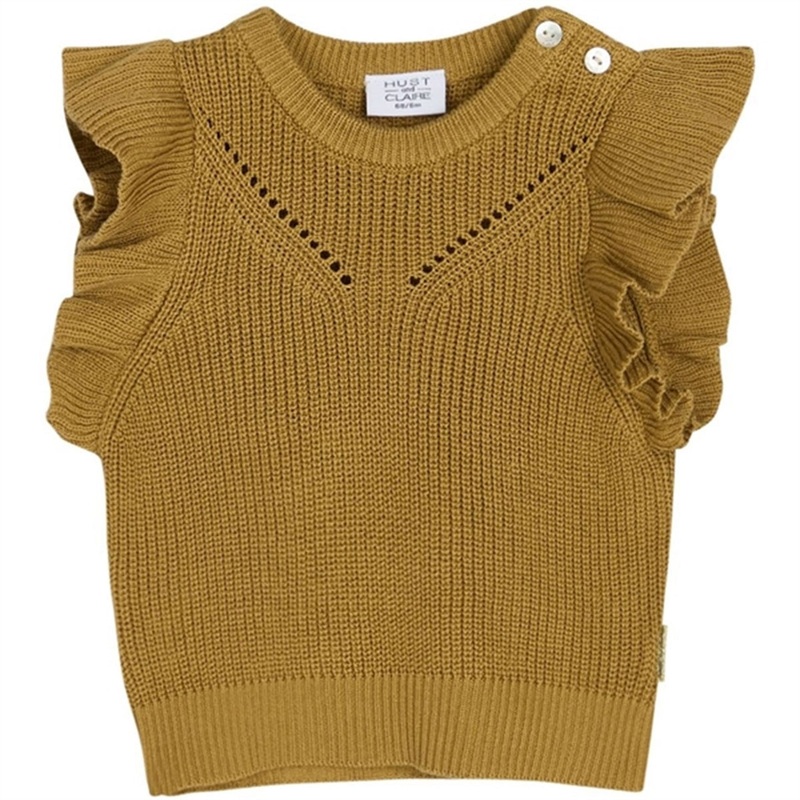 Hust \u0026 Claire Baby Teak Nadiina Knit Vest